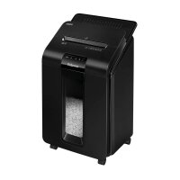 AKTION: Fellowes AutoMax 100M Aktenvernichter mit Partikelschnitt P-4, 4 x 10 mm, bis 100 Blatt, schwarz mit 25 Euro CashBack