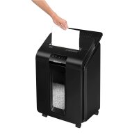 AKTION: Fellowes AutoMax 100M Aktenvernichter mit Partikelschnitt P-4, 4 x 10 mm, bis 100 Blatt, schwarz mit 25 Euro CashBack