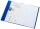 OXFORD Heftumschlag dunkelblau Kunststoff DIN A4