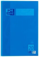 OXFORD Heftumschlag blau Kunststoff DIN A4