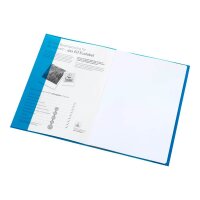 OXFORD Heftumschlag blau Kunststoff DIN A4