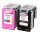 edding EDD-708 schwarz, color Druckerpatronen kompatibel zu HP 303XL (T6N04AE/T6N03AE), 2er-Set