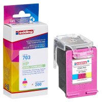 edding EDD-703 color Druckerpatrone kompatibel zu HP...