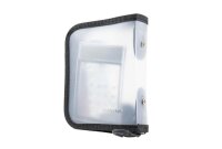 FolderSys Reißverschlussbeutel Mini DIN A6 transparent/schwarz 0,5 mm, 1 St.