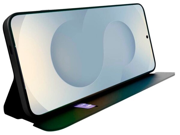 sbs Wallet Smooth Handyhülle für SAMSUNG Galaxy S25+ schwarz