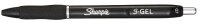 Sharpie S-GEL Gelschreiber, Schreibfarbe: schwarz, 1 St.