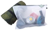FolderSys Reißverschlussbeutel DIN A3 transparent/grau 0,20 mm, 1 St.
