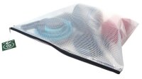 FolderSys Reißverschlussbeutel DIN A3 transparent/grau 0,20 mm, 1 St.