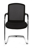 Topstar Besucherstühle Open Chair 100 OC590 T20 schwarz Stoff, 2 St.