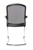 Topstar Besucherstühle Open Chair 100 OC590 T20 schwarz Stoff, 2 St.