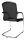 Topstar Besucherstühle Open Chair 100 OC590 T20 schwarz Stoff, 2 St.