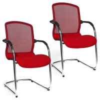 Topstar Besucherstühle Open Chair 100 OC590 T31 rot...