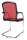 Topstar Besucherstühle Open Chair 100 OC590 T31 rot Stoff, 2 St.
