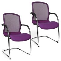 Topstar Besucherstühle Open Chair 100 OC590 T33 lila...