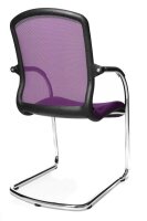 Topstar Besucherstühle Open Chair 100 OC590 T33 lila Stoff, 2 St.