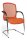 Topstar Besucherstühle Open Chair 100 OC590 T34 orange Stoff, 2 St.
