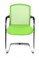 Topstar Besucherstühle Open Chair 100 OC590 T35 grün Stoff, 2 St.