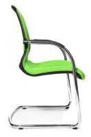 Topstar Besucherstühle Open Chair 100 OC590 T35 grün Stoff, 2 St.