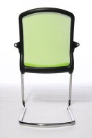 Topstar Besucherstühle Open Chair 100 OC590 T35 grün Stoff, 2 St.