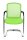 Topstar Besucherstühle Open Chair 100 OC590 T35 grün Stoff, 2 St.