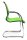 Topstar Besucherstühle Open Chair 100 OC590 T35 grün Stoff, 2 St.