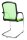 Topstar Besucherstühle Open Chair 100 OC590 T35 grün Stoff, 2 St.