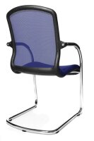 Topstar Besucherstühle Open Chair 100 OC590 T38 royalblau Stoff, 2 St.