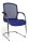 Topstar Besucherstühle Open Chair 100 OC590 T38 royalblau Stoff, 2 St.