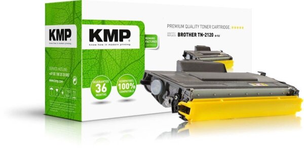 KMP B-T22  schwarz Toner kompatibel zu brother TN-2120 XL