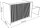 Kerkmann Empfangstheke Marino up & down Für 1 Person mit Besprechungtisch 85,0 x 98,0 cm (BxT), eiche 253,0 x 98,0 x 112,0 cm