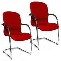 Topstar Besucherstühle Open Chair 110 OC690 T31 rot...