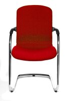 Topstar Besucherstühle Open Chair 110 OC690 T31 rot Stoff, 2 St.