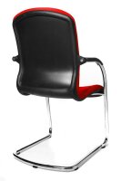 Topstar Besucherstühle Open Chair 110 OC690 T31 rot Stoff, 2 St.