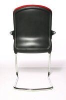 Topstar Besucherstühle Open Chair 110 OC690 T31 rot Stoff, 2 St.
