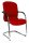 Topstar Besucherstühle Open Chair 110 OC690 T31 rot Stoff, 2 St.