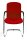 Topstar Besucherstühle Open Chair 110 OC690 T31 rot Stoff, 2 St.