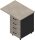 Quadrifoglio Standcontainer dunkelgrau, beton 4 Auszüge Kunststoff-Stangengriff dunkelgrau 80,0 x 60,0 x 75,0 cm