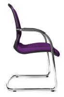 Topstar Besucherstühle Open Chair 110 OC690 T33 lila Stoff, 2 St.