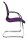 Topstar Besucherstühle Open Chair 110 OC690 T33 lila Stoff, 2 St.