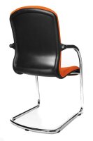 Topstar Besucherstühle Open Chair 110 OC690 T34 orange Stoff, 2 St.