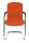 Topstar Besucherstühle Open Chair 110 OC690 T34 orange Stoff, 2 St.