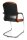 Topstar Besucherstühle Open Chair 110 OC690 T34 orange Stoff, 2 St.
