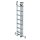 MUNK Vielzweckleiter 11107 silber 3x 7 Sprossen, H: 503,0 cm