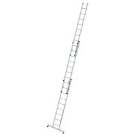 MUNK Vielzweckleiter 11108 silber 3x 9 Sprossen, H: 671,0 cm
