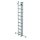 MUNK Vielzweckleiter 11108 silber 3x 9 Sprossen, H: 671,0 cm
