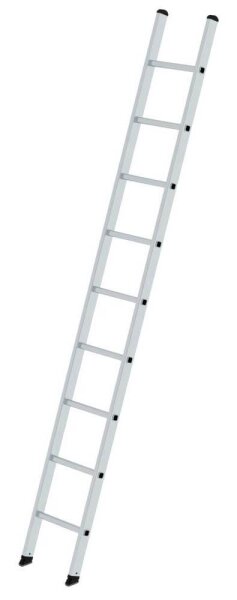 MUNK Anlegeleiter 11100 silber 9 Sprossen, H: 280,0 cm