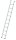 MUNK Anlegeleiter 11100 silber 9 Sprossen, H: 280,0 cm