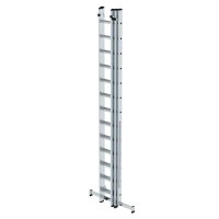 MUNK Gelenkleiter 11144 silber 3x 13 Sprossen, H: 951,0 cm