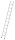 MUNK Anlegeleiter 11150 silber 10 Sprossen, H: 300,0 cm