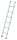 MUNK Anlegeleiter 11173 silber 6 Sprossen, H: 190,0 cm